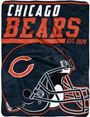 Northwest NFL Bears 40yd Dash Raschel Throw Northwest NFL Bears 40yd Dash Raschel Throw