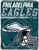 Northwest NFL Eagles 40yd Dash Raschel Throw Northwest NFL Eagles 40yd Dash Raschel Throw
