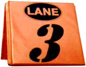 Hadar Track & Field Set of 8 Lane Markers Hadar Track & Field Set of 8 Lane Markers