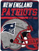 Northwest NFL Patriots 40yd Dash Raschel Throw Northwest NFL Patriots 40yd Dash Raschel Throw