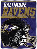 Northwest NFL Ravens 40yd Dash Raschel Throw Northwest NFL Ravens 40yd Dash Raschel Throw