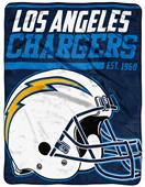 Northwest NFL Chargers 40yd Dash Raschel Throw Northwest NFL Chargers 40yd Dash Raschel Throw