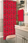 Northwest NFL Tampa Bay Buccaneers Shower Curtain Northwest NFL Tampa Bay Buccaneers Shower Curtain