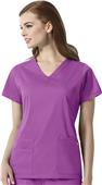 WonderWink NEXT Womens Charlotte V-Neck Scrub Top WonderWink NEXT Womens Charlotte V-Neck Scrub Top