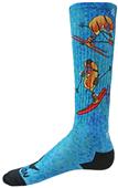 Red Lion Sublimated Hot Dog Skier Crew Socks Red Lion Sublimated Hot Dog Skier Crew Socks