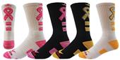 Red Lion Ribbon Space Dye Crew Sock - Closeout Red Lion Ribbon Space Dye Crew Sock - Closeout