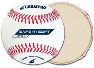 Champro CBB-61 Safe-T-Soft Level 1 Baseballs-Dozen