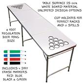 P&P Imports 8ft. Portable Beer Pong Table P&P Imports 8ft. Portable Beer Pong Table
