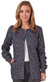 Code Happy Womens So Speck-tacular Warm-Up Jacket Code Happy Womens So Speck-tacular Warm-Up Jacket