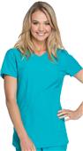 HeartSoul Women Cross My Heart Mock Wrap Scrub Top HeartSoul Women Cross My Heart Mock Wrap Scrub Top