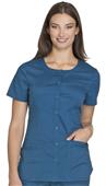 Cherokee Women's Round Neck Scrub Top Cherokee Women's Round Neck Scrub Top