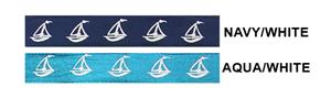 Sailboat Sleeve Ties (Pairs) 13 Colors Closeout