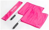 Tandem Sport Volleyball Pink Linesman Flag Set Tandem Sport Volleyball Pink Linesman Flag Set