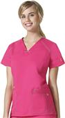 WonderWink Womens 7 Flex V-Neck Top WonderWink Womens 7 Flex V-Neck Top