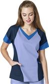 WonderWink Womens 7 Flex V-Neck Tri Top WonderWink Womens 7 Flex V-Neck Tri Top