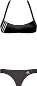Adidas Womens 2Pc Solid Scoop Swim Suit Adidas Womens 2Pc Solid Scoop Swim Suit