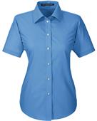 Devon & Jones Ladies Broadcloth Short Sleeve Shirt Devon & Jones Ladies Broadcloth Short Sleeve Shirt