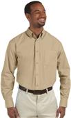 Harriton Mens Long-Sleeve Essential Poplin Harriton Mens Long-Sleeve Essential Poplin