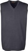 Harriton Mens Pilbloc V-Neck Sweater Vest Harriton Mens Pilbloc V-Neck Sweater Vest