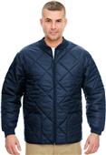 UltraClub Mens Puffy Workwear Jacket UltraClub Mens Puffy Workwear Jacket