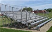 NRS 10 Row Galvanized Bleachers (Without Aisles) NRS 10 Row Galvanized Bleachers (Without Aisles)