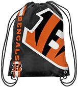 NFL Cincinnati Bengals Drawstring Backpack NFL Cincinnati Bengals Drawstring Backpack