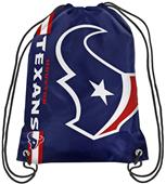 NFL Houston Texans Drawstring Backpack NFL Houston Texans Drawstring Backpack