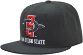 WRepublic San Diego State College Snapback Cap WRepublic San Diego State College Snapback Cap