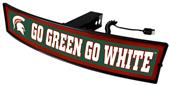 Fan Mat NCAA Go Green Go White LightUp Hitch Cover Fan Mat NCAA Go Green Go White LightUp Hitch Cover