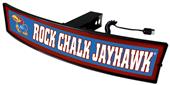 Fan Mats NCAA Rock Chalk Light Up Hitch Cover Fan Mats NCAA Rock Chalk Light Up Hitch Cover