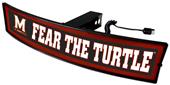 Fan Mats NCAA Fear The Turtle Light Up Hitch Cover Fan Mats NCAA Fear The Turtle Light Up Hitch Cover
