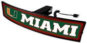 Fan Mats NCAA Miami Light Up Hitch Cover Fan Mats NCAA Miami Light Up Hitch Cover