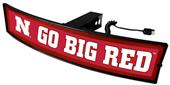 Fan Mats NCAA Go Big Red Light Up Hitch Cover Fan Mats NCAA Go Big Red Light Up Hitch Cover