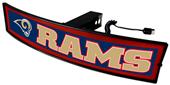 Fan Mats NFL Rams Light Up Hitch Cover Fan Mats NFL Rams Light Up Hitch Cover