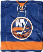 Northwest NHL NY Islanders "Jersey" Raschel Throw Northwest NHL NY Islanders "Jersey" Raschel Throw