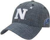 US Naval Academy Structured Washed Denim Cap US Naval Academy Structured Washed Denim Cap
