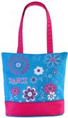 Sassi Designs Flower Power Dance Small Tote Sassi Designs Flower Power Dance Small Tote