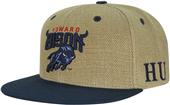 Howard University Heavy Jute Snapback Cap Howard University Heavy Jute Snapback Cap
