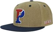 University of Pennsylvania Heavy Jute Snapback Cap University of Pennsylvania Heavy Jute Snapback Cap