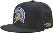 San Jose State University Faux Suede Snapback Cap San Jose State University Faux Suede Snapback Cap