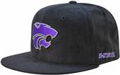Kansas State University Faux Suede Snapback Cap Kansas State University Faux Suede Snapback Cap