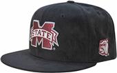Mississippi State Univ Faux Suede Snapback Cap Mississippi State Univ Faux Suede Snapback Cap