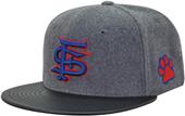 WRepublic Fresno State Melton Vinyl Snapback Cap WRepublic Fresno State Melton Vinyl Snapback Cap