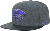 Kansas State University Melton Vinyl Snapback Cap Kansas State University Melton Vinyl Snapback Cap