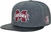 Mississippi State Univ Melton Vinyl Snapback Cap Mississippi State Univ Melton Vinyl Snapback Cap