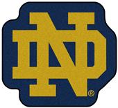 Fan Mats NCAA Notre Dame Mascot Mat Fan Mats NCAA Notre Dame Mascot Mat