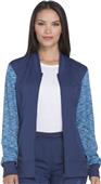 Dickies Women's Dynamix Melange Zip Scrub Jacket Dickies Women's Dynamix Melange Zip Scrub Jacket
