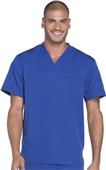 Dickies Men's Dynamix V-Neck Scrub Top Dickies Men's Dynamix V-Neck Scrub Top