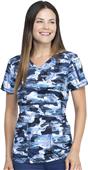 Dickies Women's Dynamix Prints V-Neck Scrub Top Dickies Women's Dynamix Prints V-Neck Scrub Top