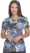 Dickies Women's Dynamix Prints V-Neck Scrub Top Dickies Women's Dynamix Prints V-Neck Scrub Top
